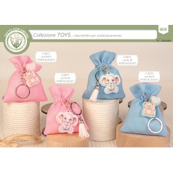 SACCHETTO CON PORTACHIAVI ETM