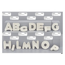 LETTERE IN CERAMICA